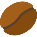 Coffee Bean Icon 128x128