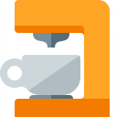 Coffee Machine Icon 128x128