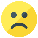 Emoticon Frown Icon 128x128