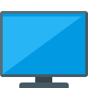 Flatscreen Tv Icon 128x128