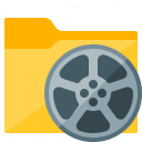 Folder Movie Icon 128x128