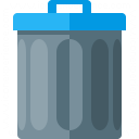Garbage Can Icon 128x128