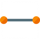 Graph Connection Icon 128x128