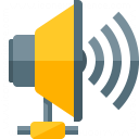 Loudspeaker Network Icon 128x128