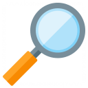 Magnifying Glass Icon 128x128