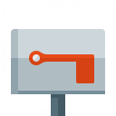 Mailbox Empty Icon 128x128