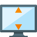 Monitor Height Icon 128x128