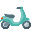Motor Scooter Icon 128x128