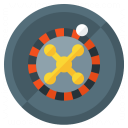 Roulette Wheel Icon 128x128