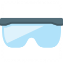 Safety Glasses Icon 128x128