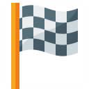 Signal Flag Checkered Icon 128x128