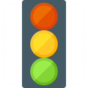 Trafficlight On Icon 128x128