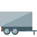 Truck Trailer Icon 128x128