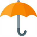 Umbrella Open Icon 128x128