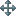 Arrow Cross Icon 16x16