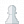 Chess Piece Pawn White Icon 24x24