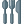 Knife Fork Spoon Icon 24x24