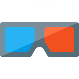 3d Glasses Icon 256x256