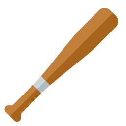 Baseball Bat Icon 256x256