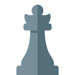Chess Piece Queen Icon 256x256