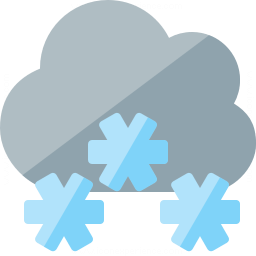 Cloud Snow Icon 256x256