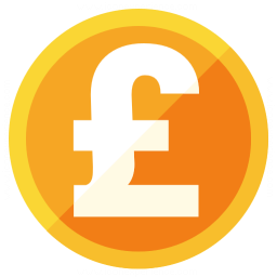 Currency Pound Icon 256x256