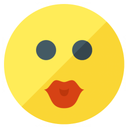 Emoticon Kiss Icon 256x256