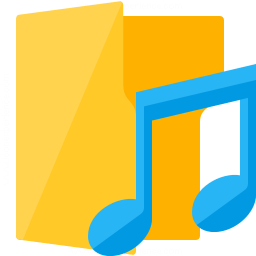 Iconexperience G Collection Folder 3 Music Icon