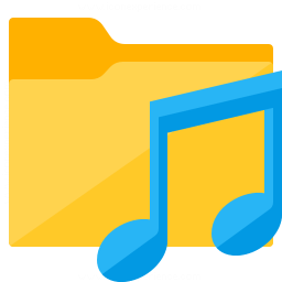 Folder Music Icon 256x256