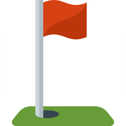 Golf Flag Icon 256x256