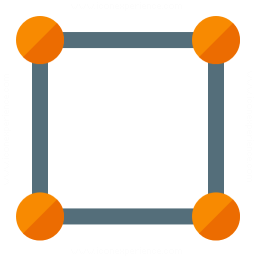 Graph Square Icon 256x256