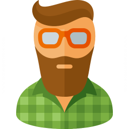 Hipster Icon 256x256