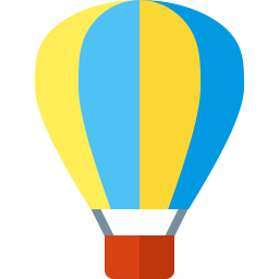 Hot Air Balloon Icon 256x256