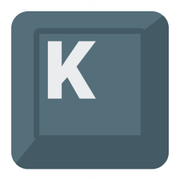 Keyboard Key K Icon 256x256