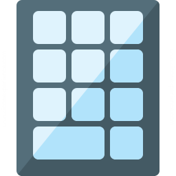 Keypad Icon 256x256