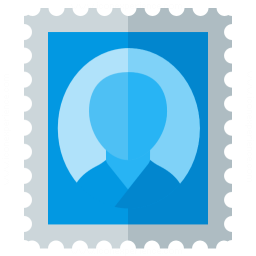 Postage Stamp Icon 256x256