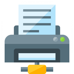 Printer Network Icon 256x256