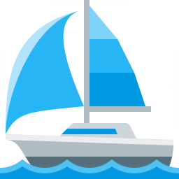 Sailboat Icon 256x256