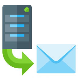 Server Mail Download Icon 256x256