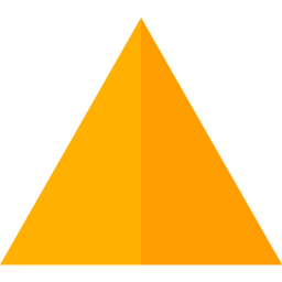 Shape Triangle Icon 256x256