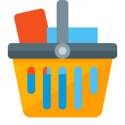 Shopping Basket Full Icon 256x256