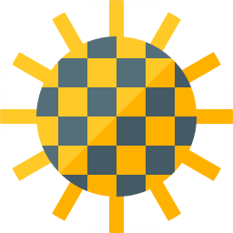 Sun Dimmed Icon 256x256