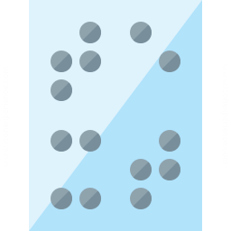 Text Braille Icon 256x256