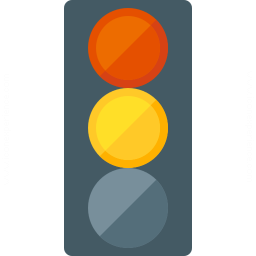 Trafficlight Red Yellow Icon 256x256
