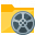 Folder Movie Icon 32x32