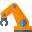 Industrial Robot Icon 32x32