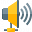 Loudspeaker Network Icon 32x32