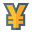 Symbol Yen Icon 32x32