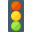 Trafficlight On Icon 32x32