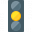 Trafficlight Yellow Icon 32x32